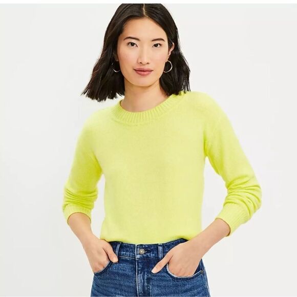 Loft Crew Neck Lightweight Sweater NEW Size XL - Picture 1 of 6